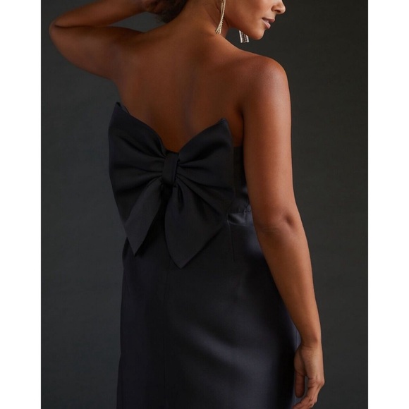 nwt: anthropologie hutch slim bow back midi dress - Picture 4 of 9